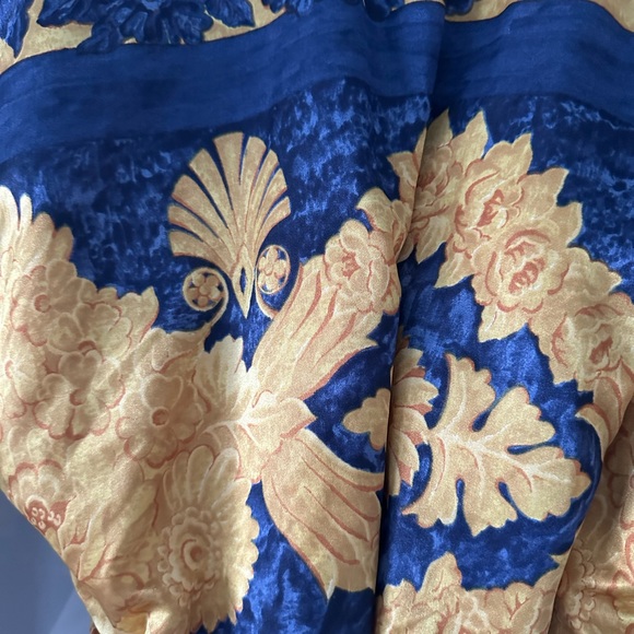 BOGNER Vintage 80s 90s Reversible Ski Jacket Versace Style Print Pattern - Picture 7 of 10